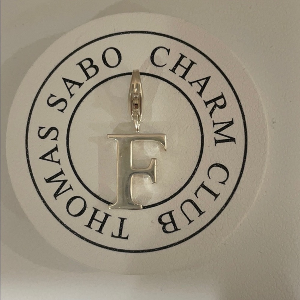 Thomas Sabo letter “F” charm